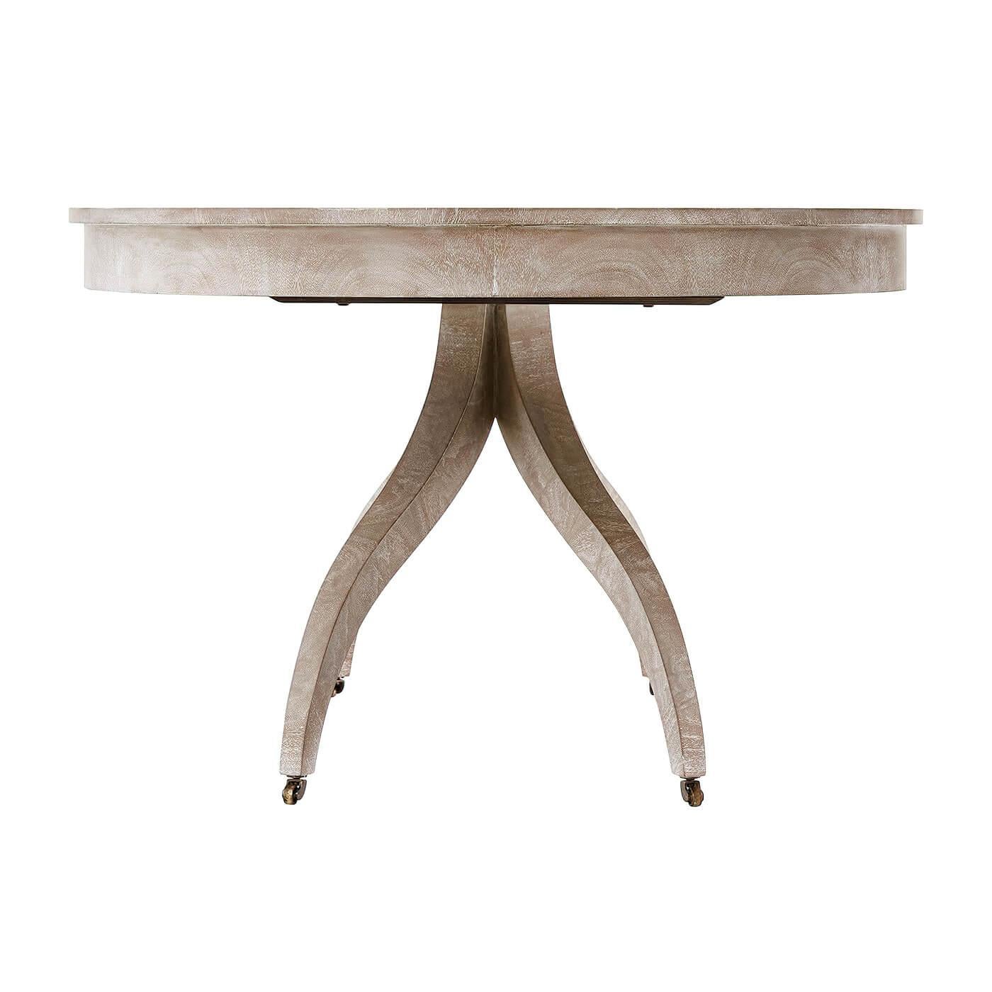 Vietnamese Modern Classical Extension Dining Table For Sale