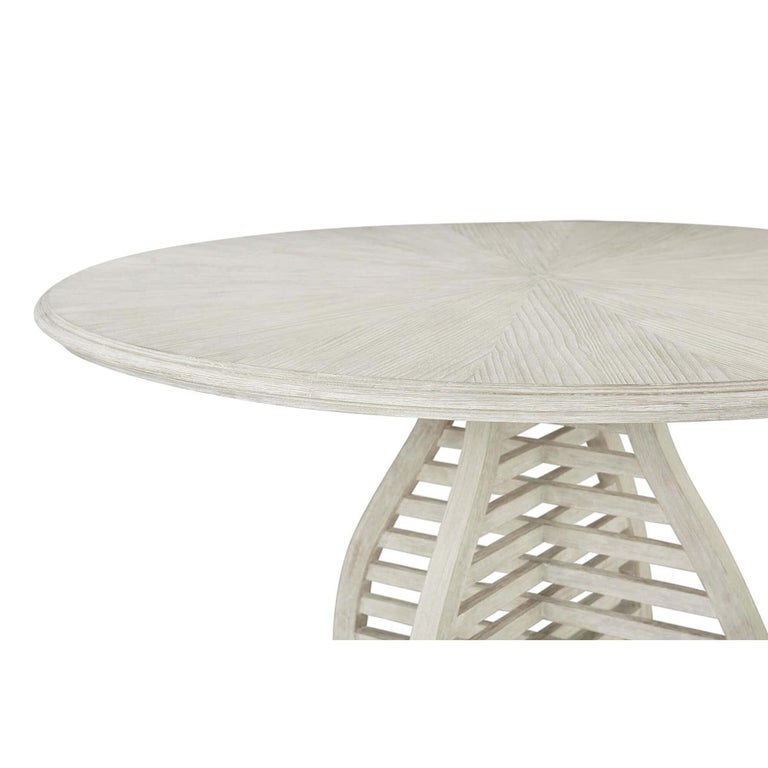 Modern Coastal Dining Table For Sale at 1stDibs