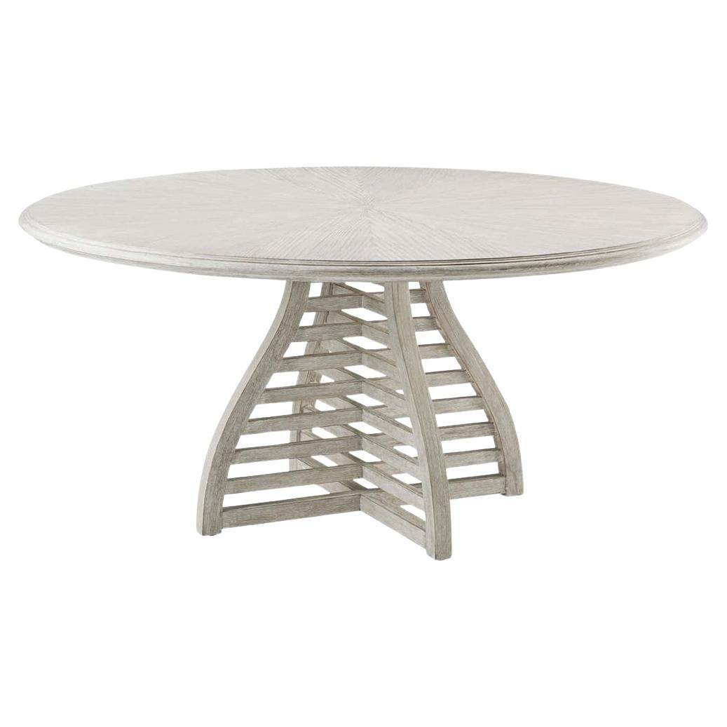 Table de salle à manger côtière moderne