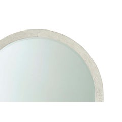 Modern Coastal Round Mirror