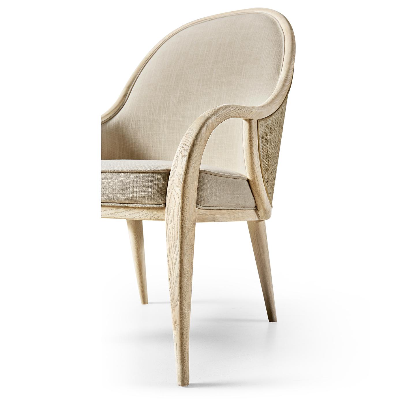 Poltrone da pranzo imbottite moderne Coastal (set di 2) in vendita 3