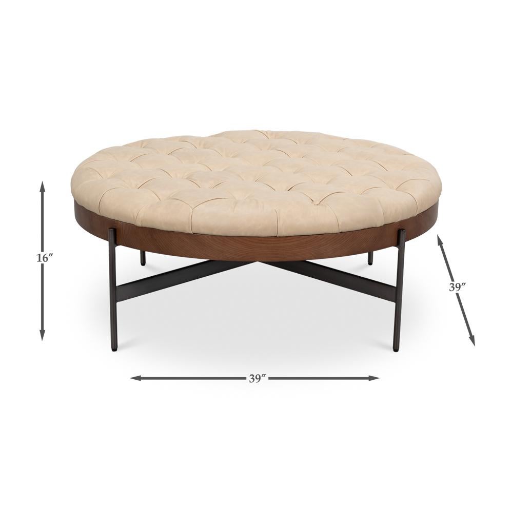 Pouf de cocktail moderne en vente 5