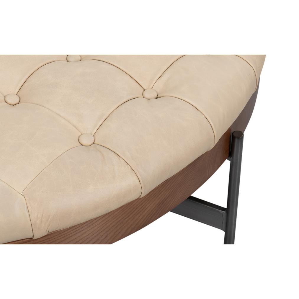 XXIe siècle et contemporain Pouf de cocktail moderne en vente