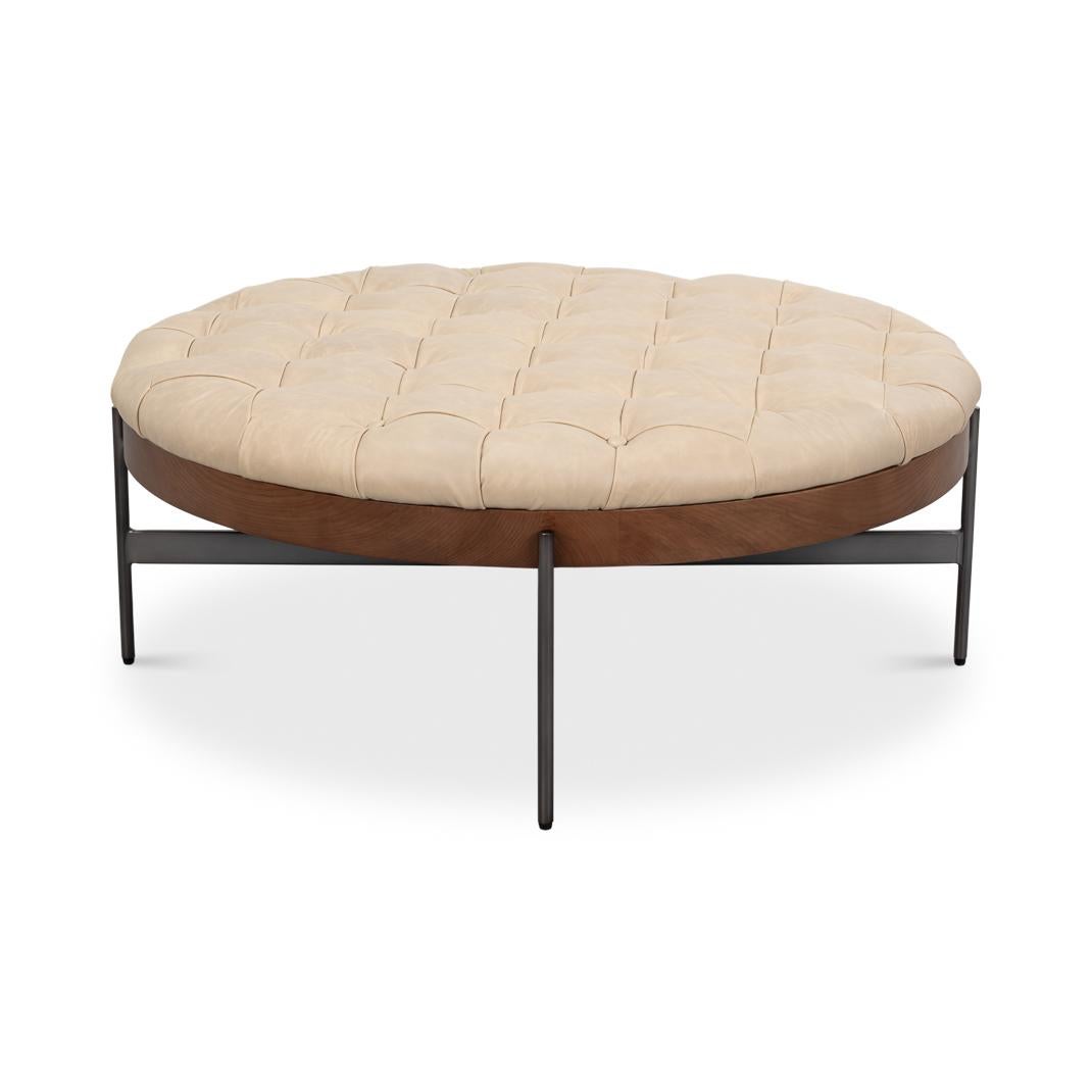 Métal Pouf de cocktail moderne en vente