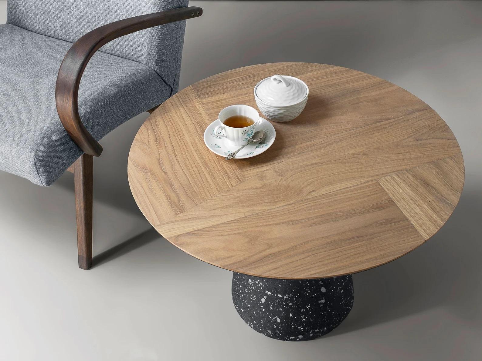 Concrete Modern Coffee Table by Donatas Zukauskas For Sale