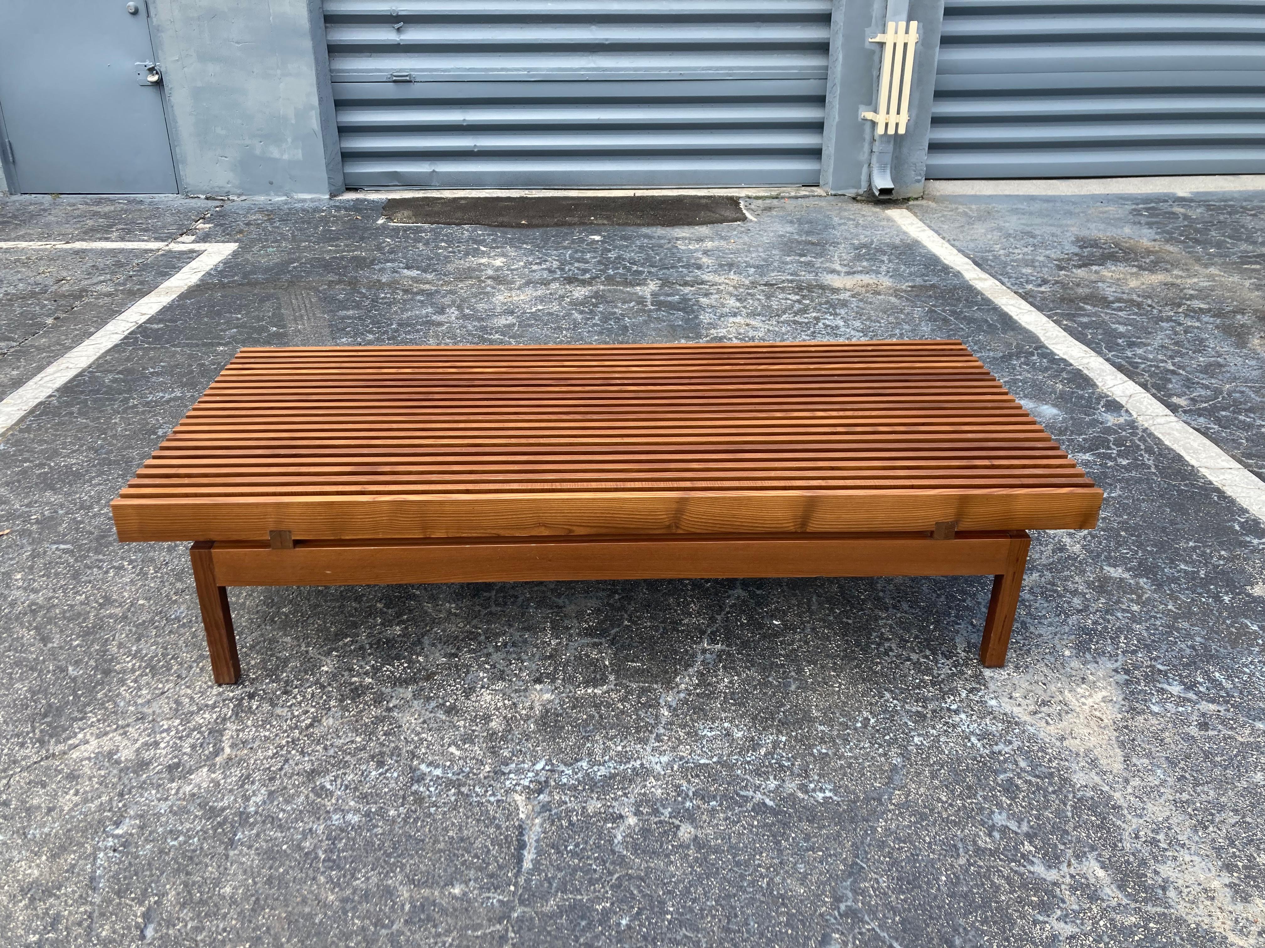 Late 20th Century Modern Coffee Table, Daybed, Bench