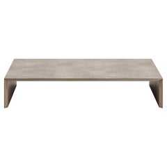 Modern Coffee Table 'Luminoso' in Ceramic by Palo Nero