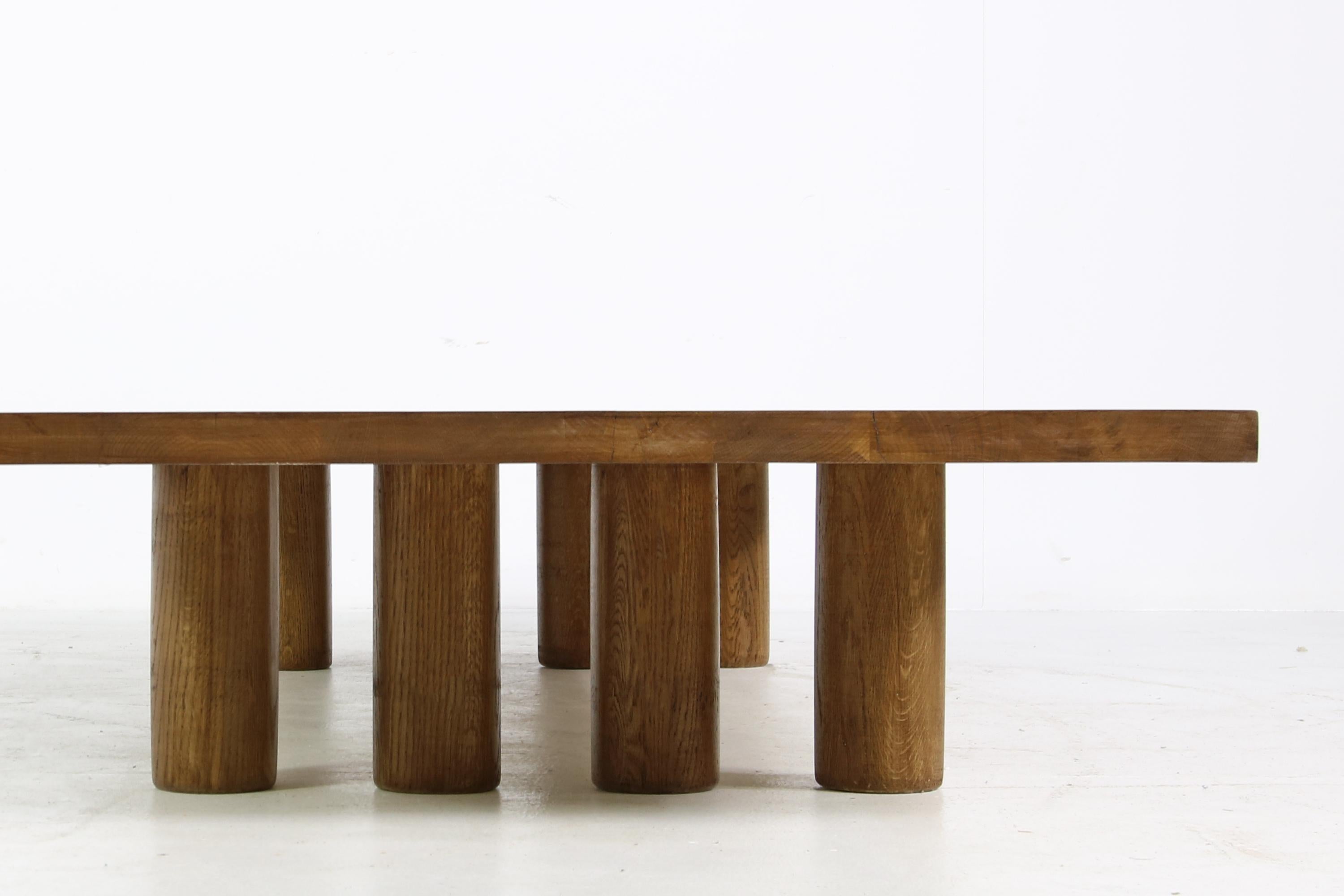 Modern Coffee Table Solid Oak, Nathan Lindberg, Bench, Daybed, Pedestal Table 4
