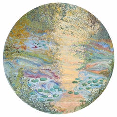 Coffee Table White Marble inlaid Top Plexiglass Legs Handmade in Italy Available