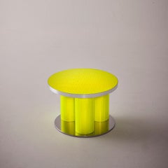 Modern shining Coffee Table "Reflector Collection" by Sebastiano Bottos, Italia