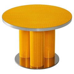 Modern shining Coffee Table "Reflective Collection" by Sebastiano Bottos, Italia