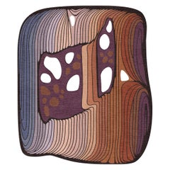 Modern Colofrul Unusual Rug Multicolored Irregular Shape, Gamma Sud Large