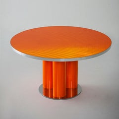 Modern Colored and Shining coffee table "Reflector collection" by Bottos
