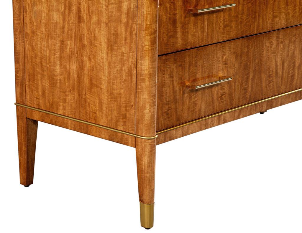Modern Commode Chest of Drawers in the Style of De Coene Frères For Sale 5