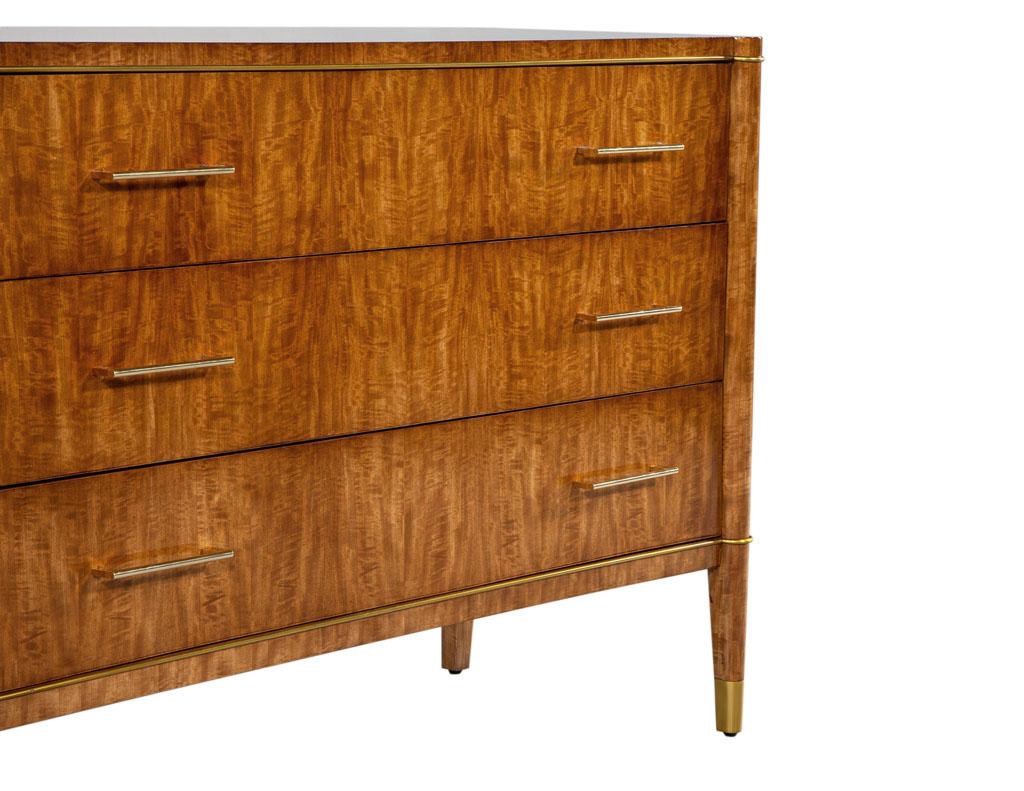 Modern Commode Chest of Drawers in the Style of De Coene Frères For Sale 6