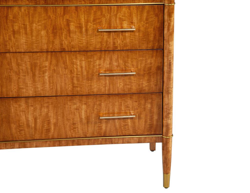 Modern Commode Chest of Drawers in the Style of De Coene Frères For Sale 9