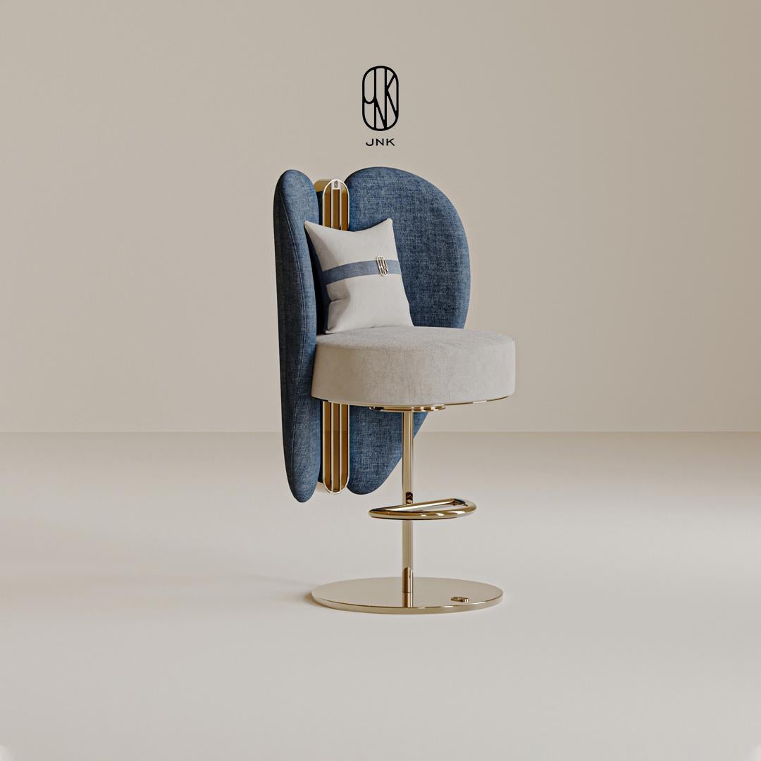 COMO Barhocker - Eine perfekte Mischung aus modernem Luxus und zeitlosem Design von JNK (Moderne) im Angebot