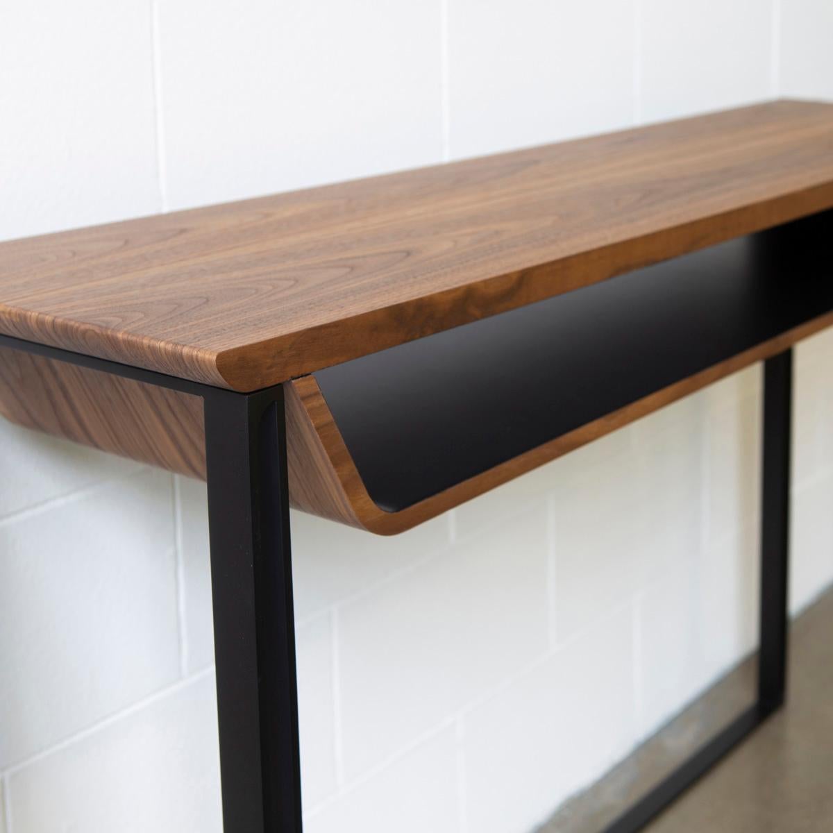 Console moderne Hey Hello en bois et acier de Cyril Rumpler en vente 3