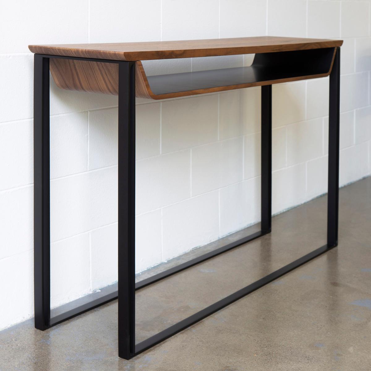 Modern Console Hey Hello Wood and Steel by Cyril Rumpler For Sale 2
