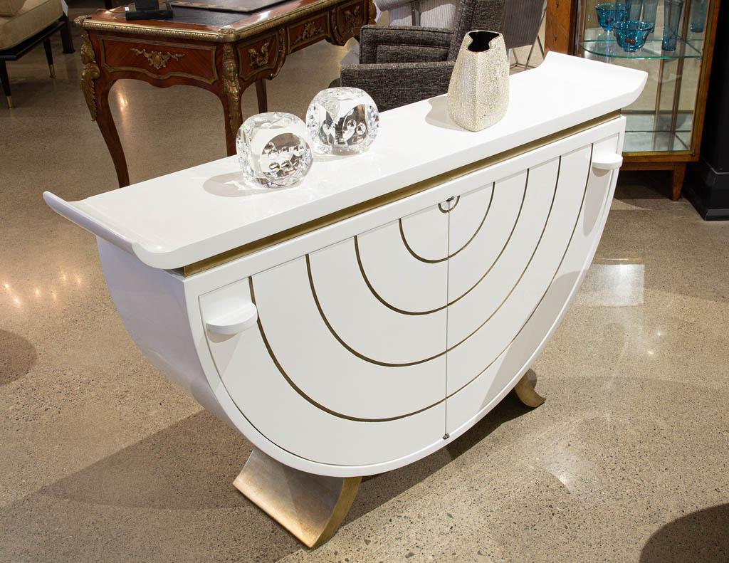 Modern Console Table Credenza by James Mont, circa 1960, USA For Sale 14