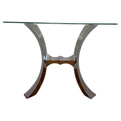 Consola de acero inoxidable forjado by Curtis Norton
