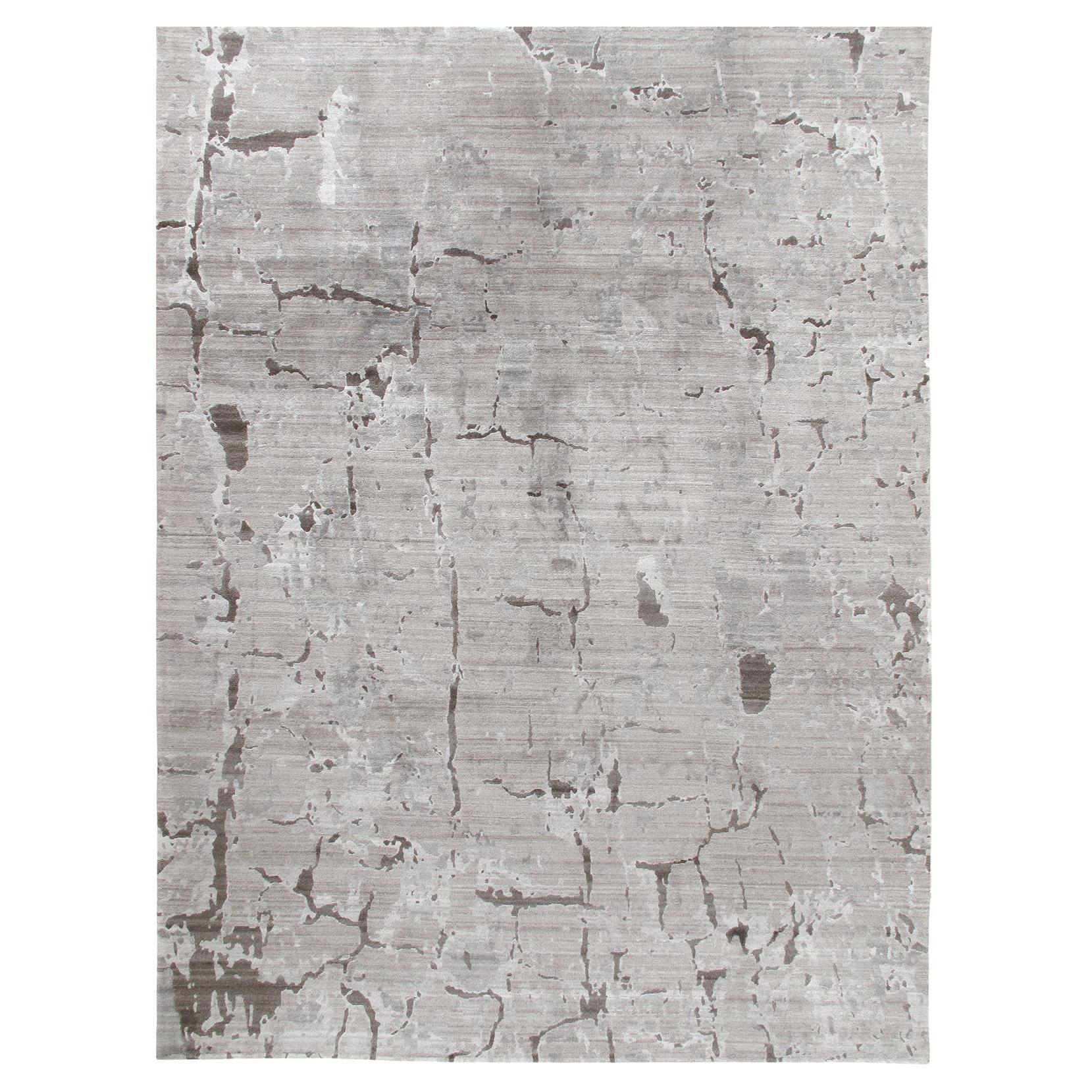 Modern Contemporary Abstract Rug im Angebot