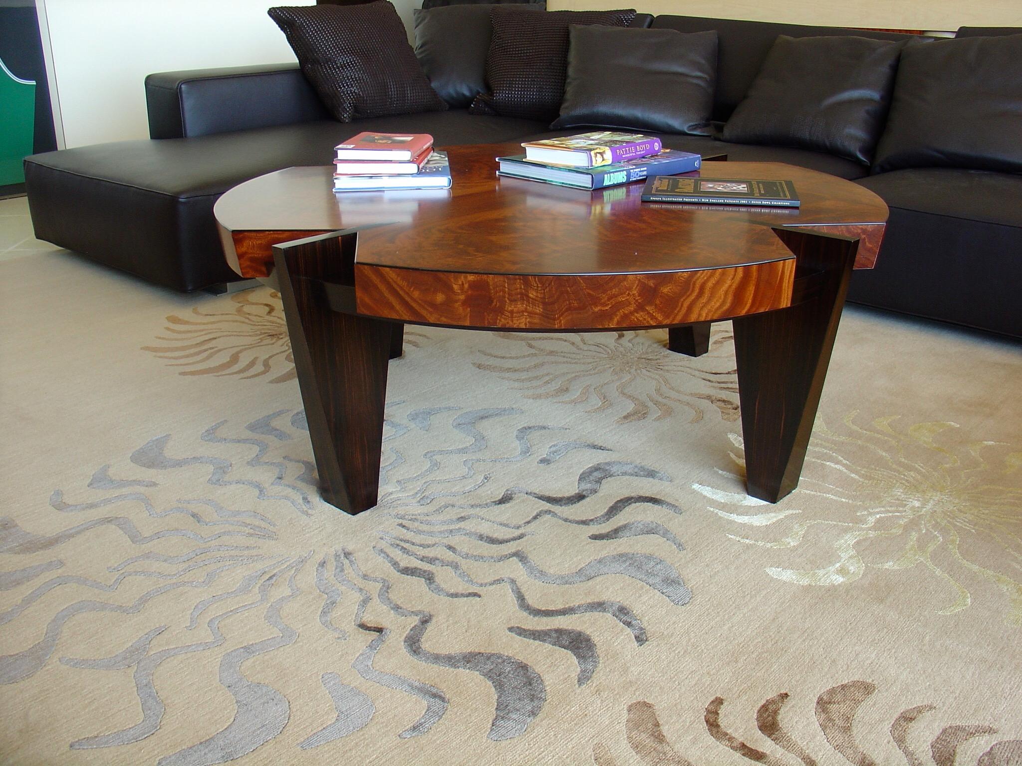 Hand-Knotted Modern Contemporary Area Rug in Taupe, Handmade of Silk and Wool, 