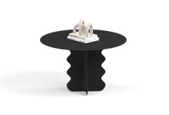 Table basse ronde Wave Modern Metal Designer