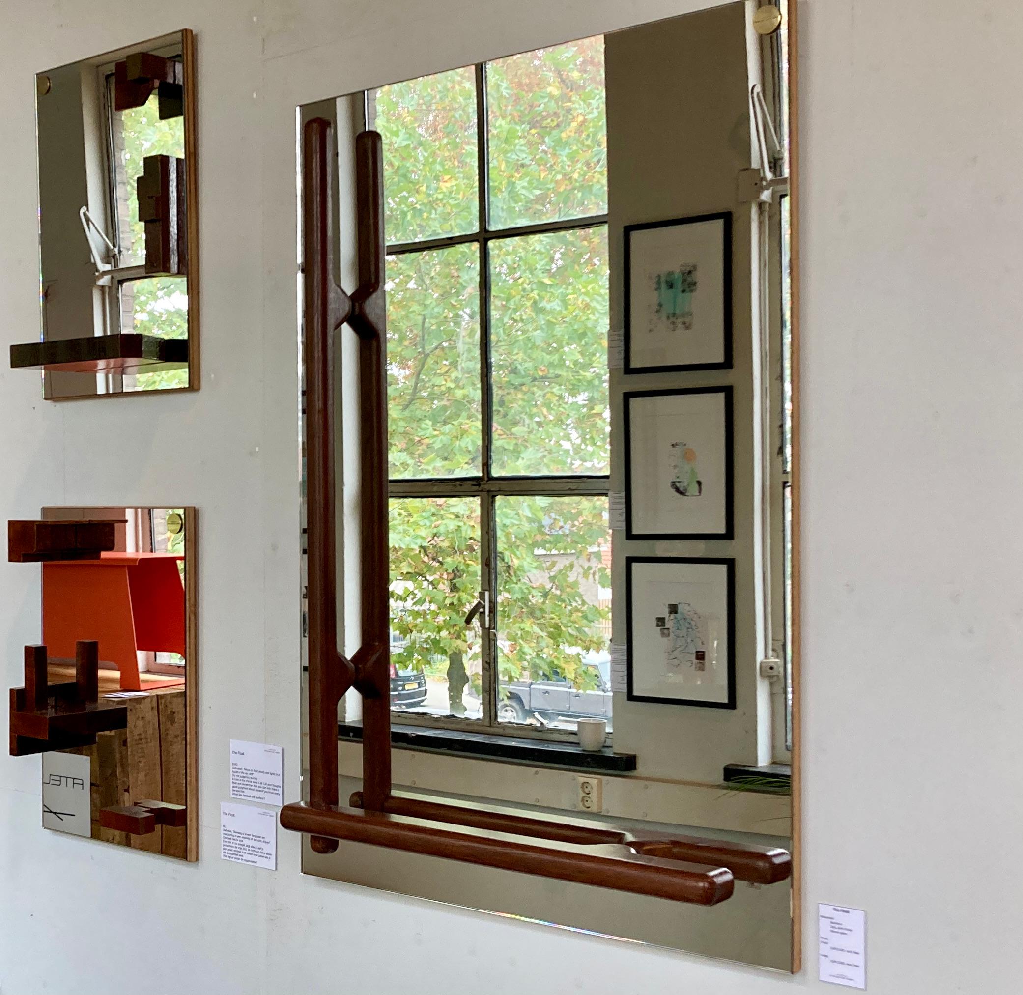 Moderno Specchio da parete di arte moderna contemporanea di design olandese 
