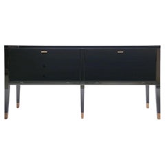 Aparador Consola Negro Contemporáneo Moderno