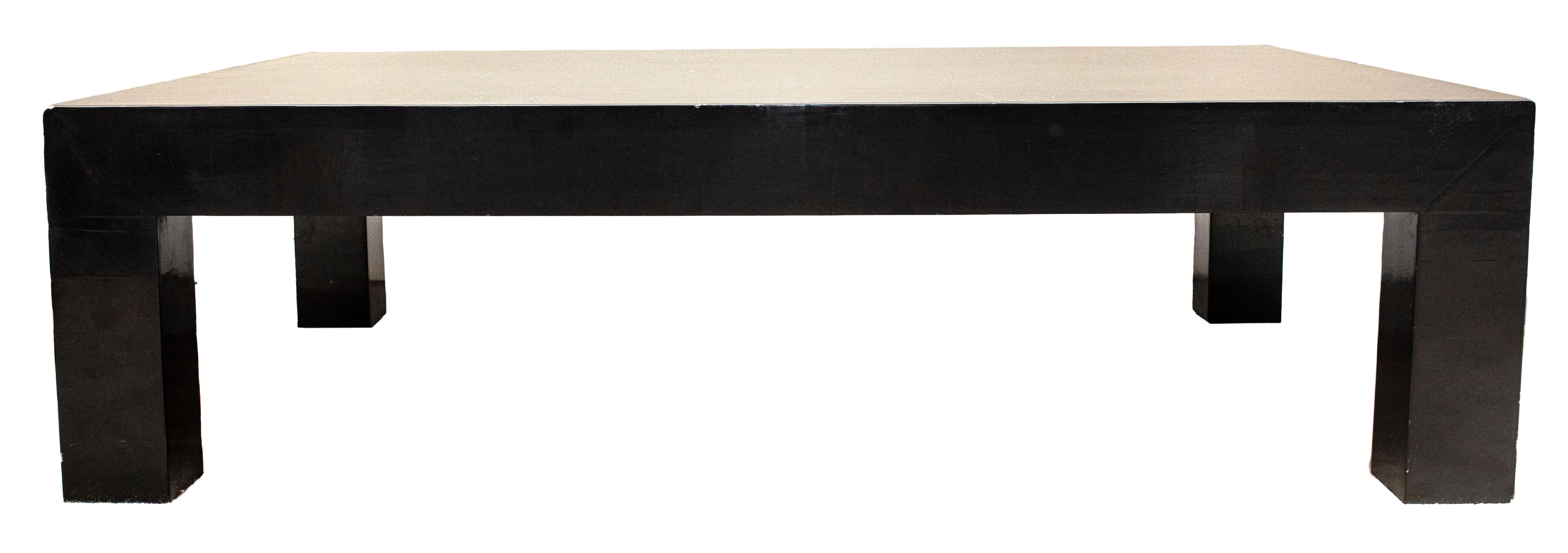 Japanese Black Lacquer Coffee Table at 1stDibs black laquer coffee