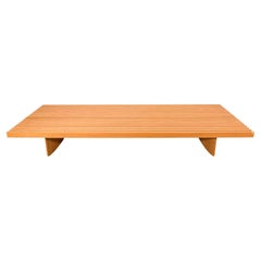 Modern Contemporary Cassina Refolo Slat Wood Bench