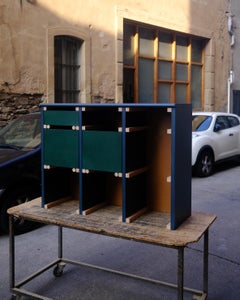 Modern Contemporary Chest of Drawers in Beech Pine and MDF by Marc Morro