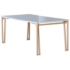 Modern Contemporary Handcrafted Wooden Table, Customisable, by GMD Berlin, 2014