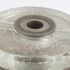 Modern Contemporary Japanese Minimalist LAAB Kaze Bio Fireplace Air Glass Metal