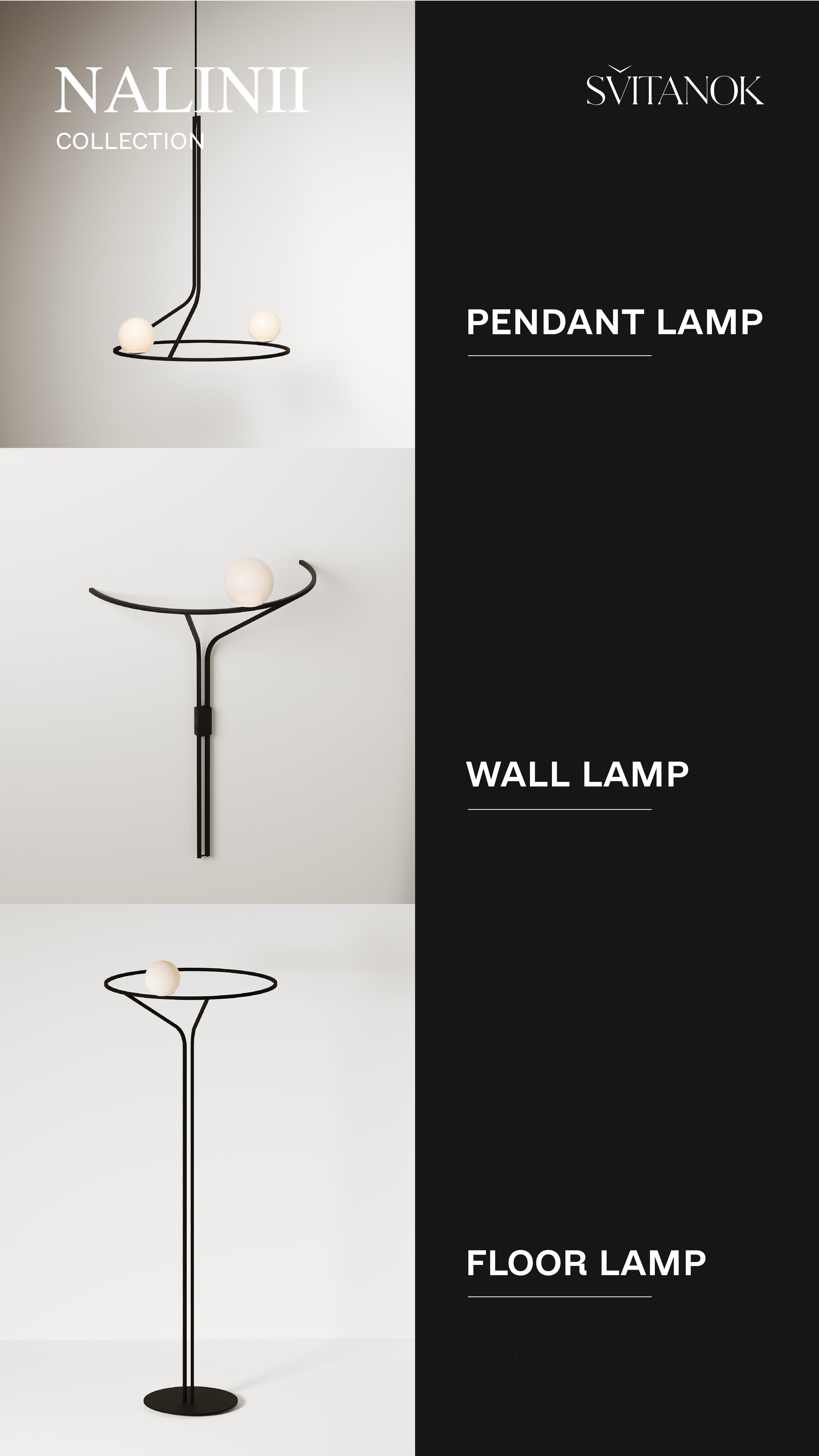 Modern Pendant Ceiling lighting Restaurant minimalism Artist White Opaque Glass For Sale 9