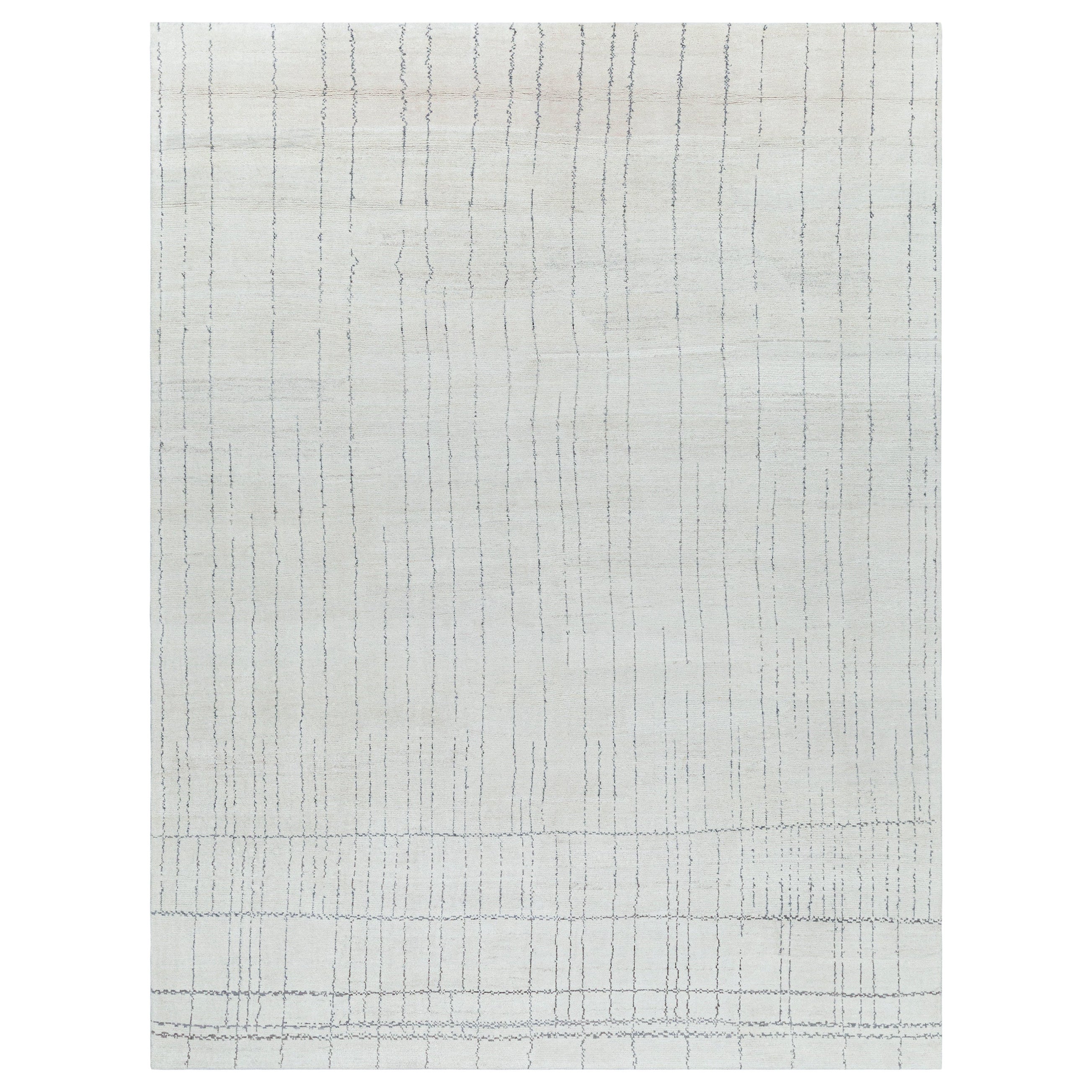The Modern Contemporary Minimalist Gabeh Rug (tapis de Gabeh)