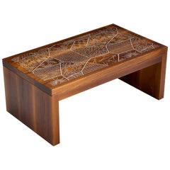 Modern Contemporary Nail Inlay Bench No. 310 by Peter Sandback