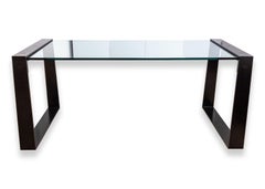 Modern Contemporary Restoration Hardware Glass Desk
