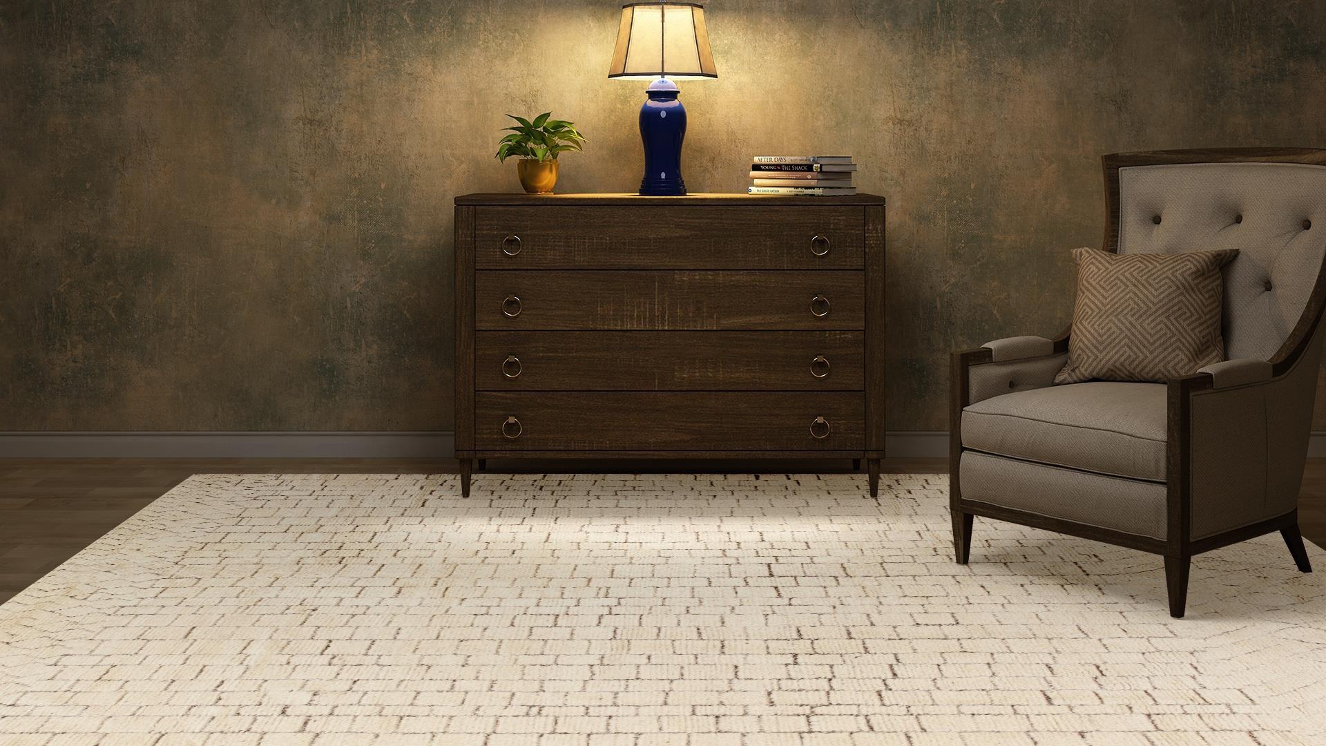 Gorgeous Modern Contemporary Rug, Country of origin: Central Asia, Circa date: Modern