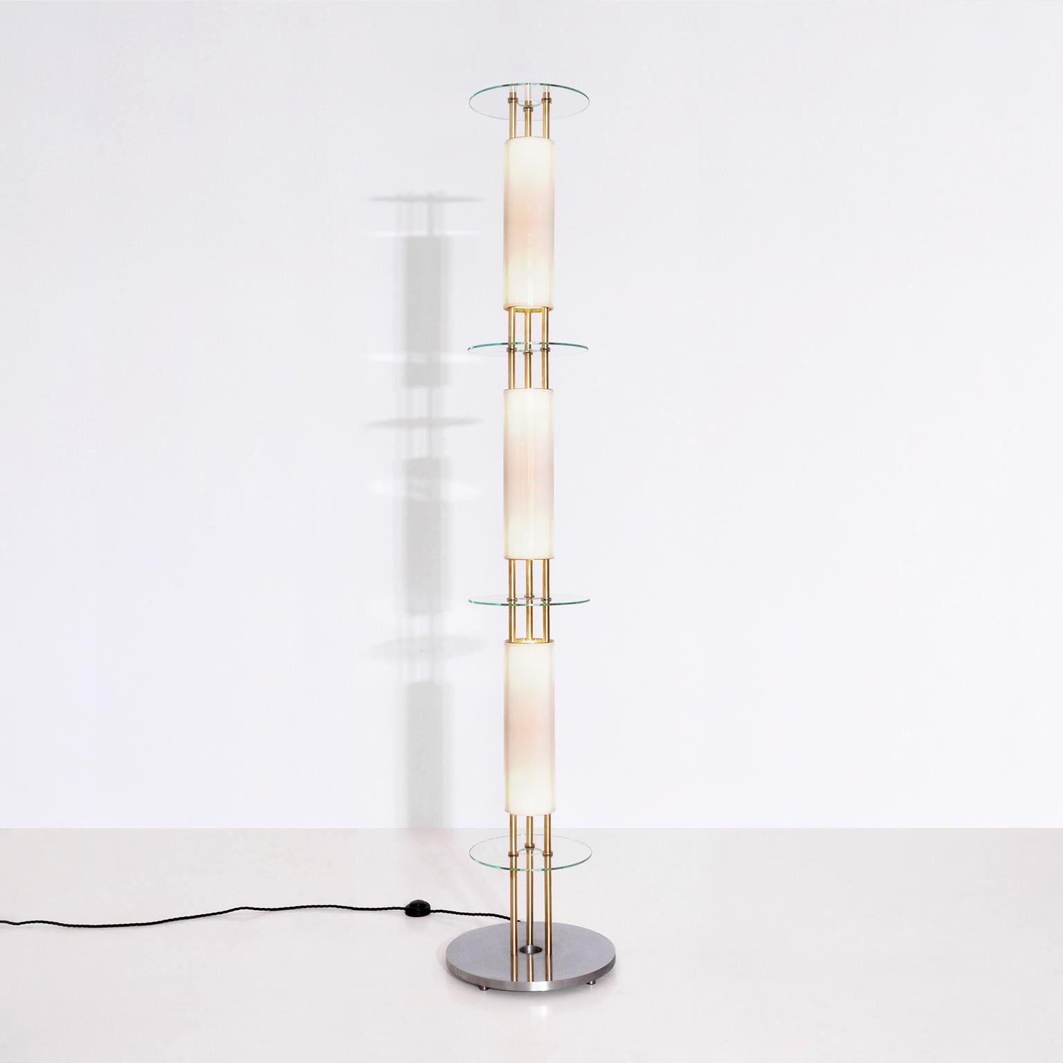Lampadaire moderne, contemporain et sculptural 