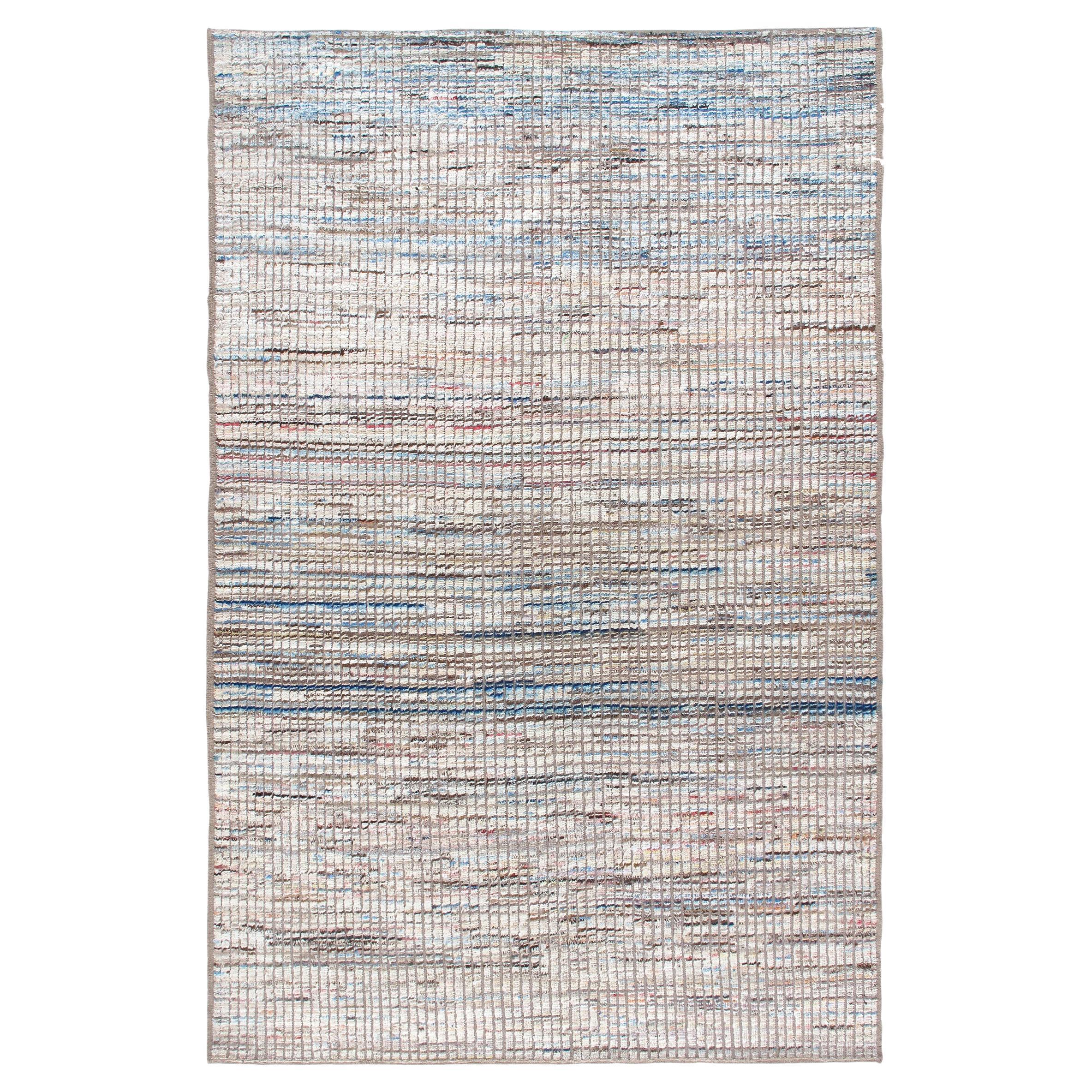 Modern Contemporary Textural Rug  For Sale