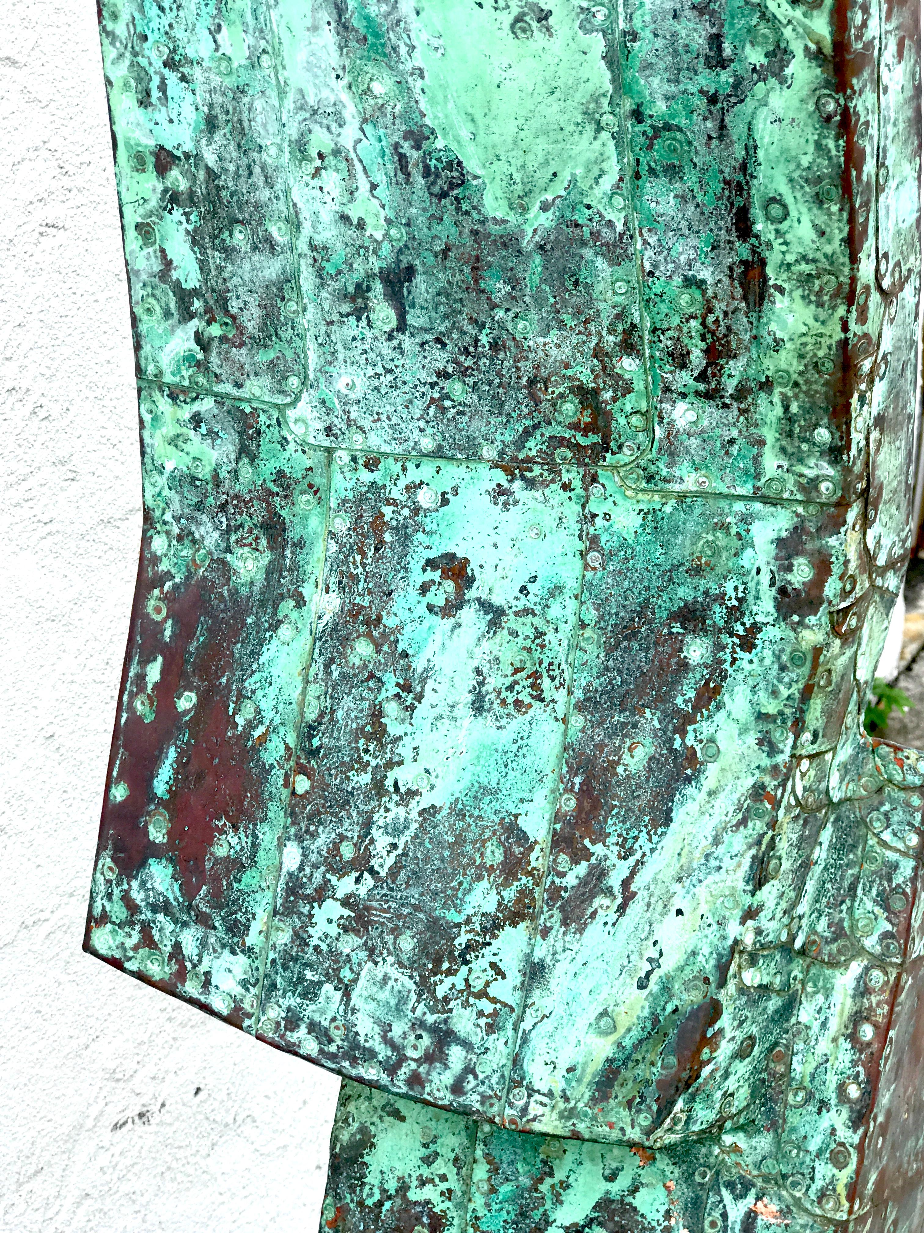 Modern Copper Clad Sculpture by Melvin Schuler 13