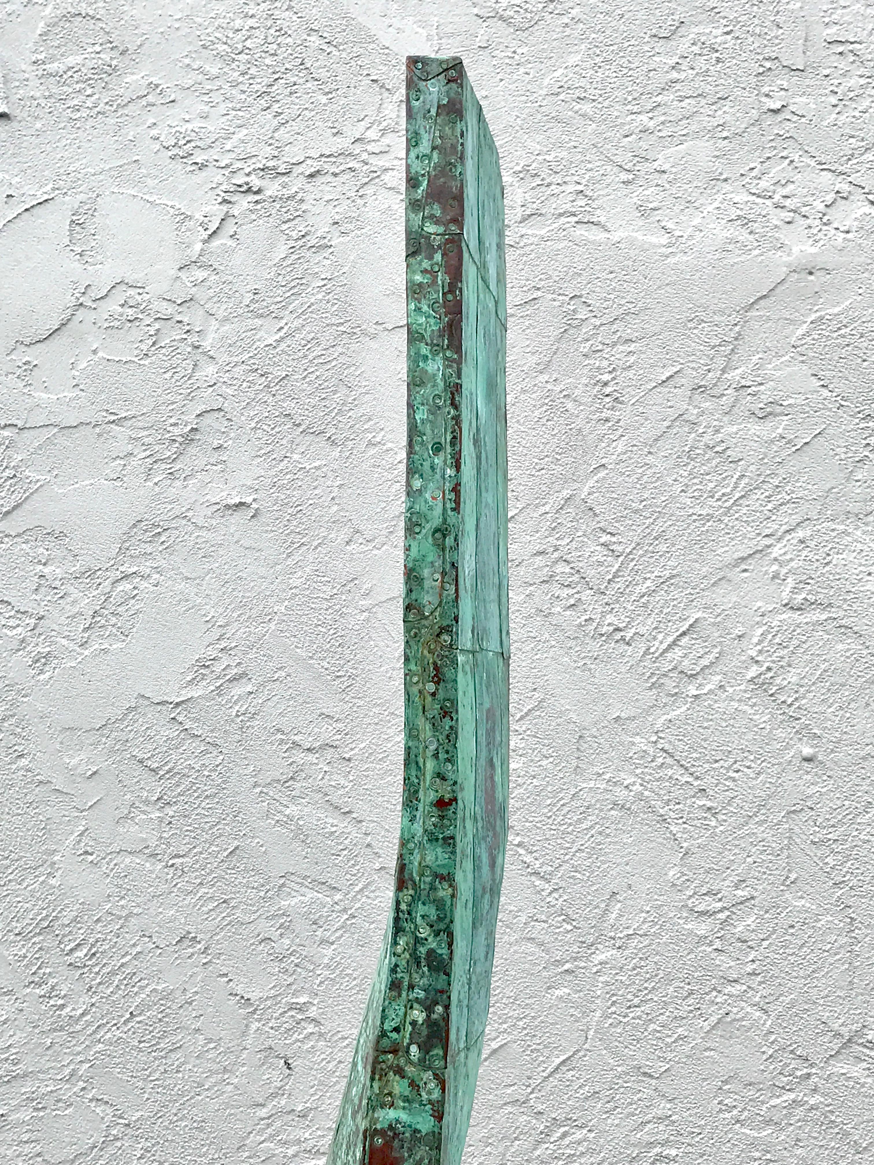Modern Copper Clad Sculpture by Melvin Schuler 2
