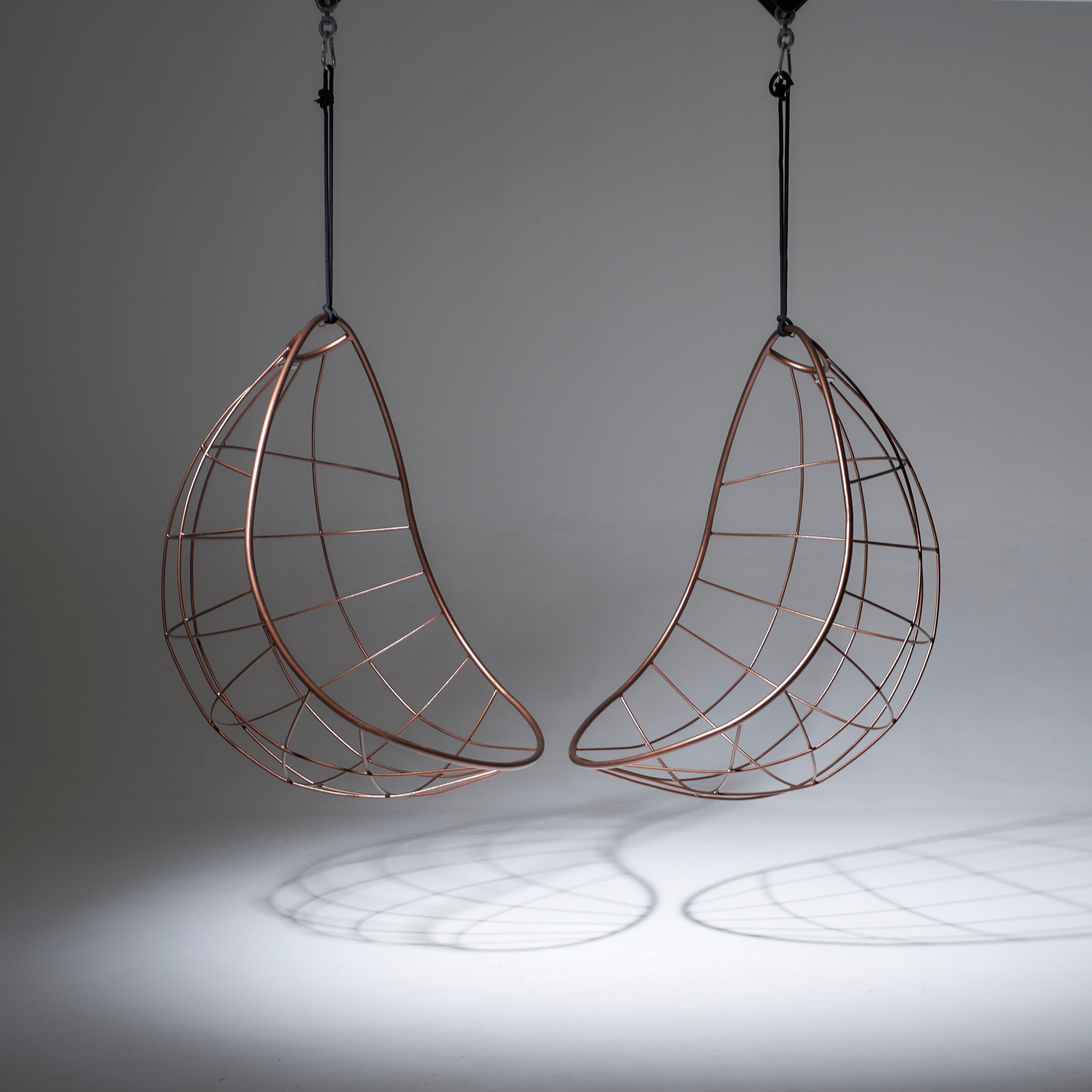 Contemporary Modern Cozy Nest Egg Hanging Chair For Sale