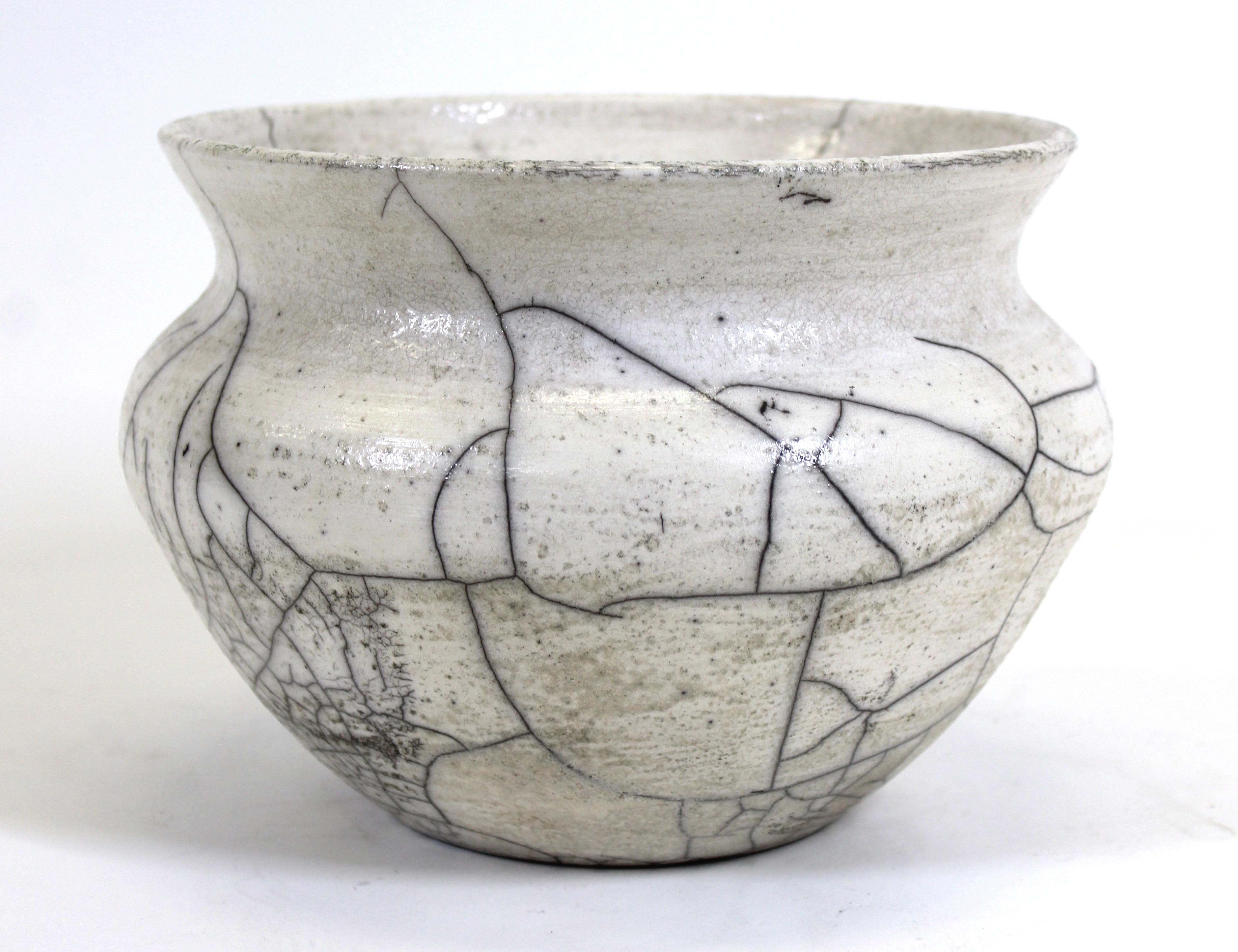 crackle pottery