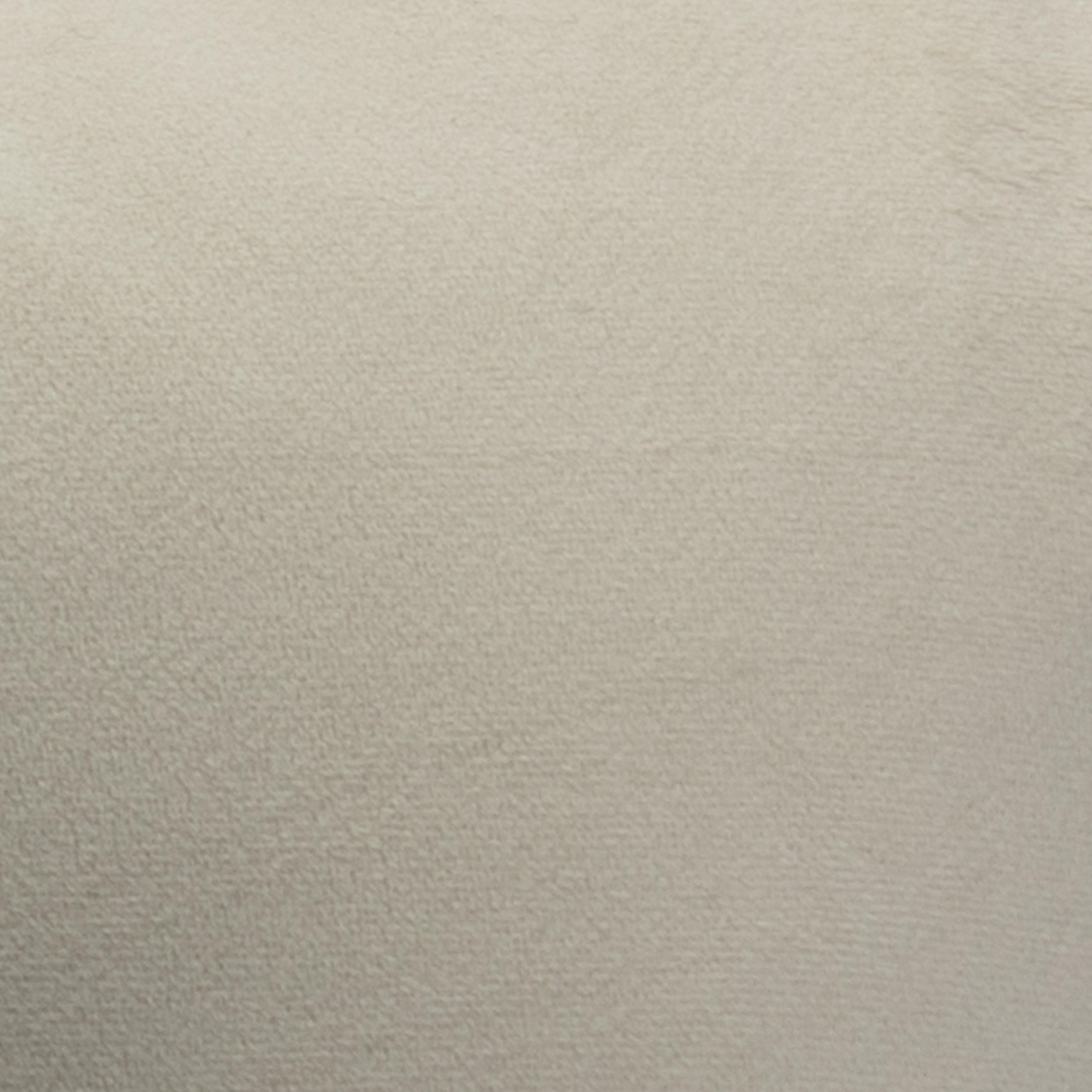 Moderne Coussin décoratif moderne en velours crème de MOGUL en vente