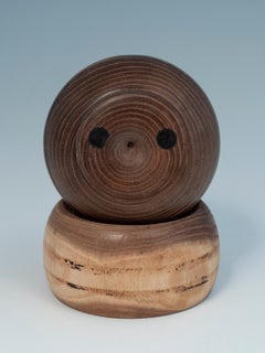 Bambola Kokeshi moderna e creativa di Hideo Ishihara, Giappone
