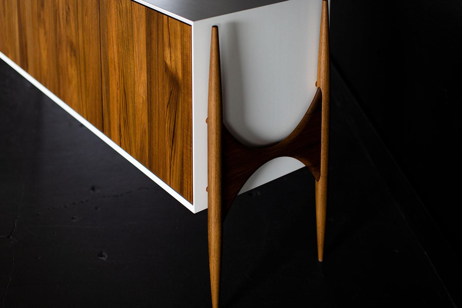 Modern Credenza in Teak by Laura Trenchard For Sale 1