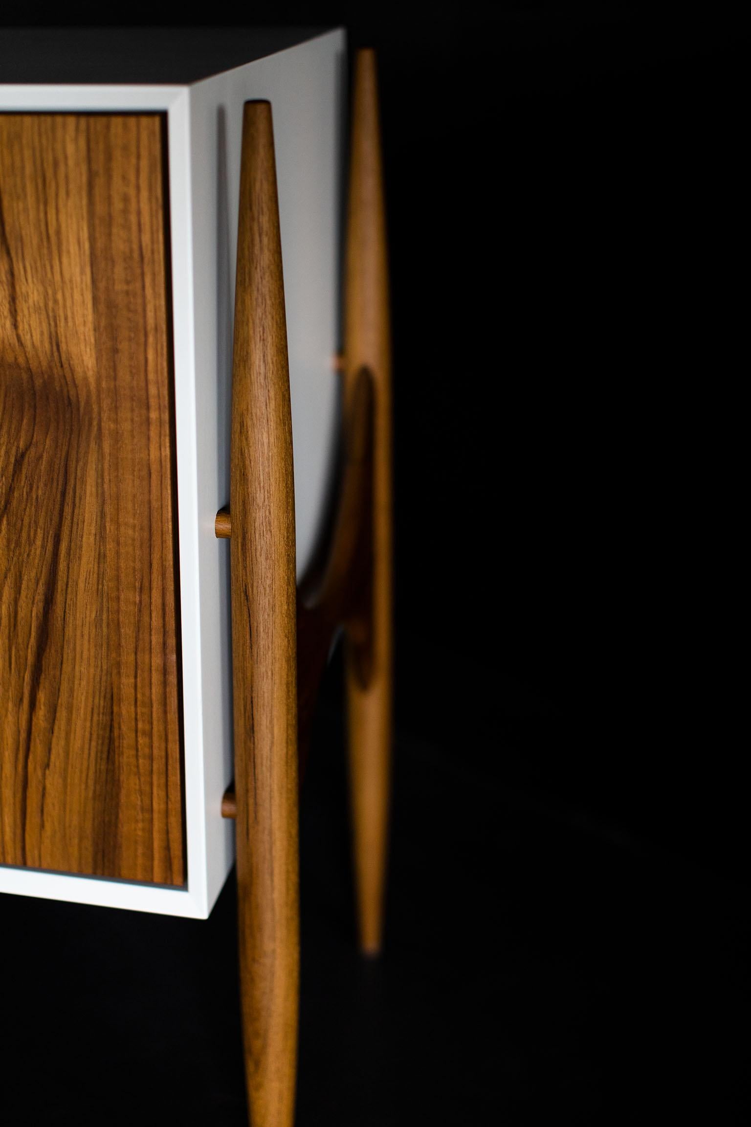 Modern Credenza in Teak by Laura Trenchard For Sale 2